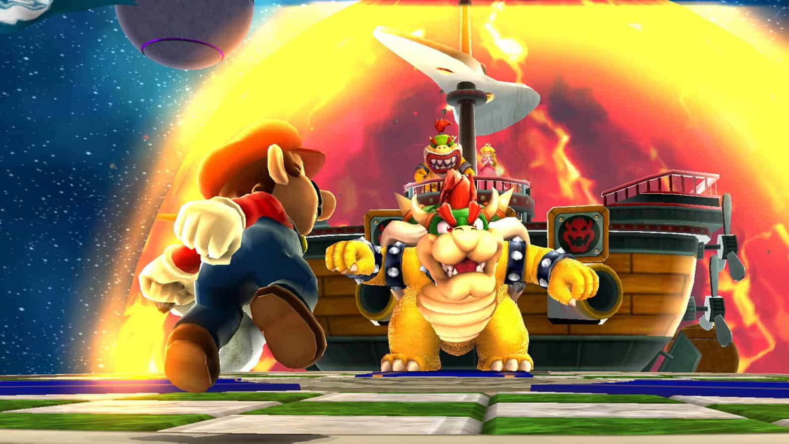 Super Mario 3D All-Stars Review - Galaxy fight with Bowser
