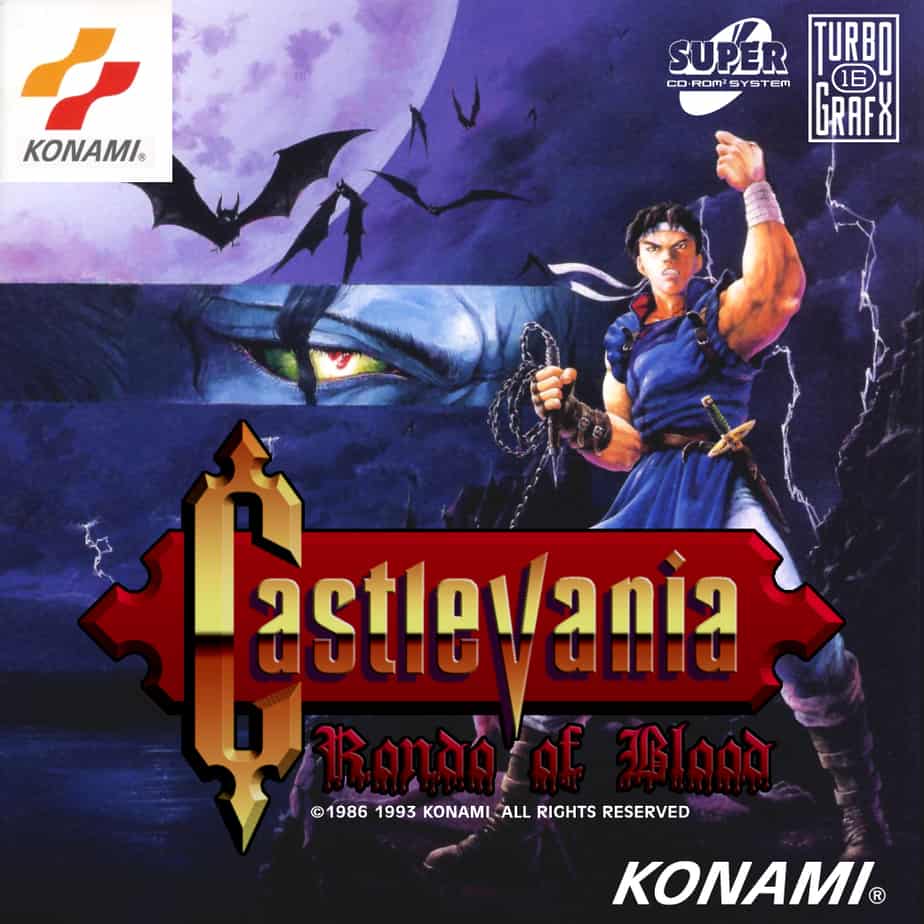 Best Turbografx 16 games - Castlevania: Rondo of blood