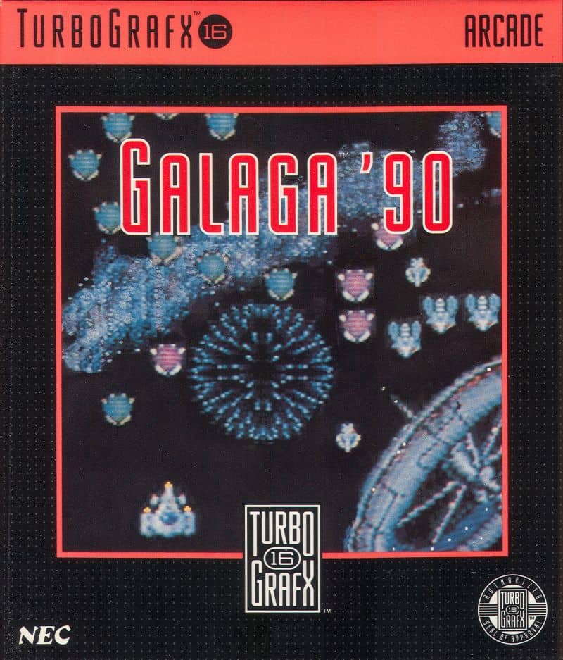 Best Turbografx 16 games - Galaga 88