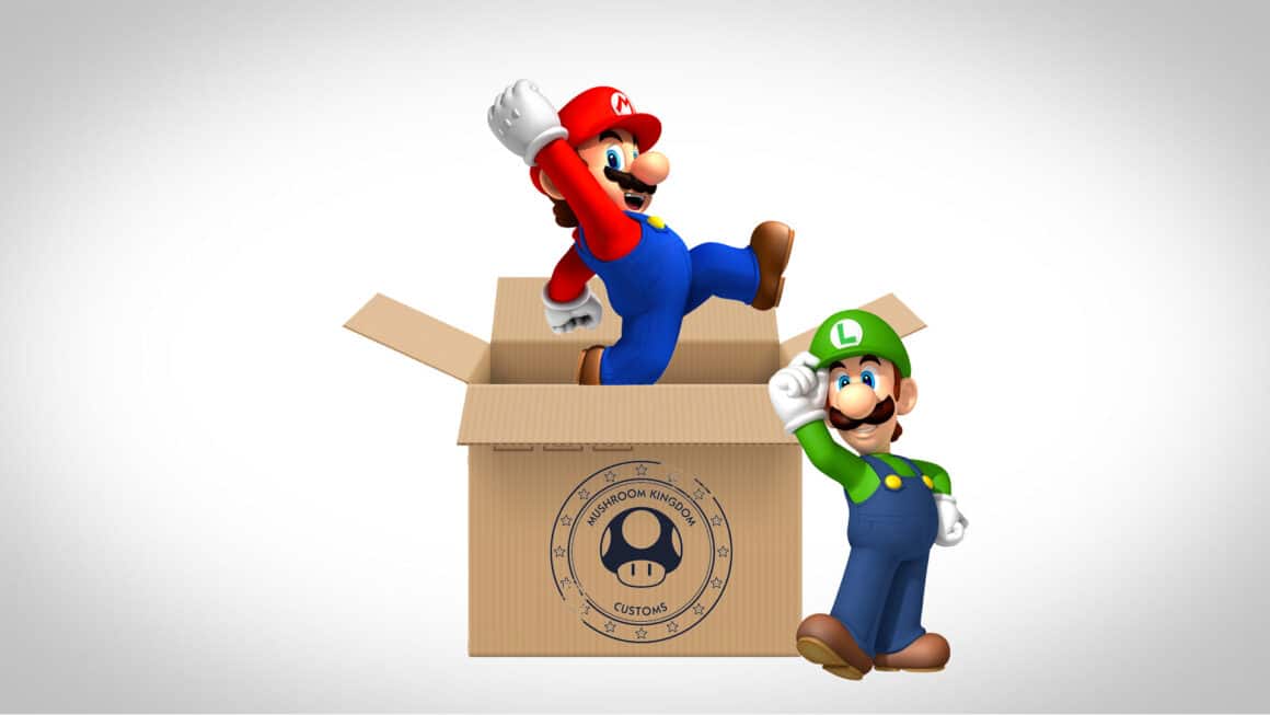 Super Mario Amazon Boxes are being shipped throughout November