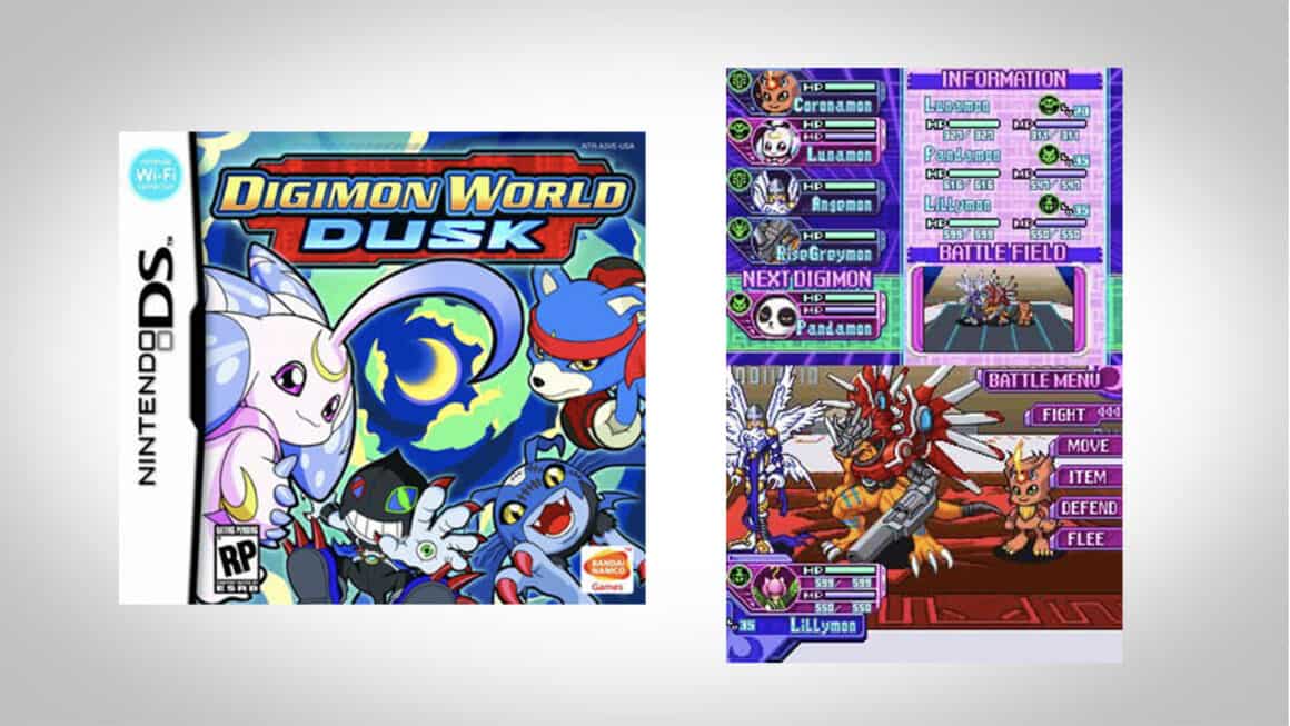 digimon World dusk nintendo DS