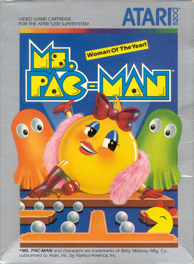 Best Atari 5200 Games - Ms Pac Man
