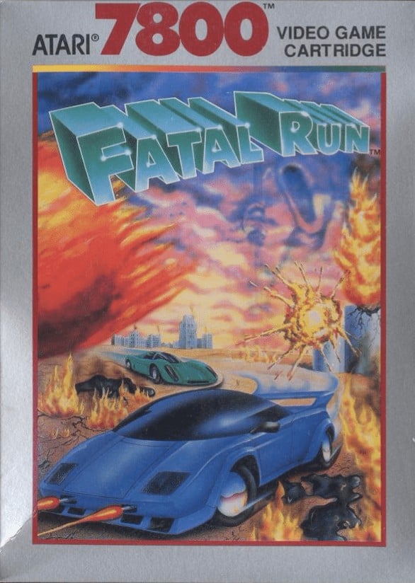 best Atari 7800 games - Fatal Run front cover