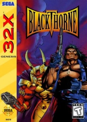 Best 32X games - Blackthorne front cover