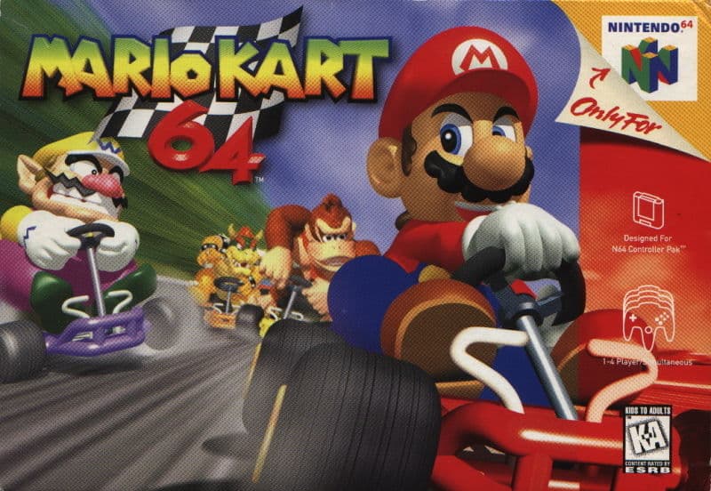 Best 90s Games - Mario Kart 64 N64