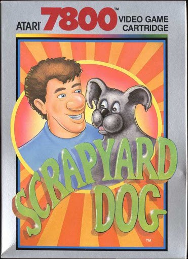 best Atari 7800 games - Scrapyard Dog front cover