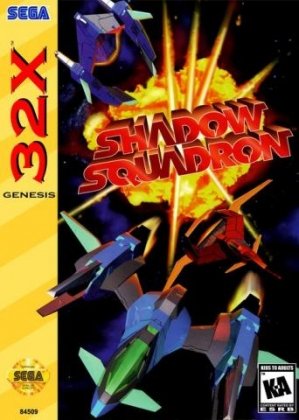 Best 32X games - Shadow Squadron front cover