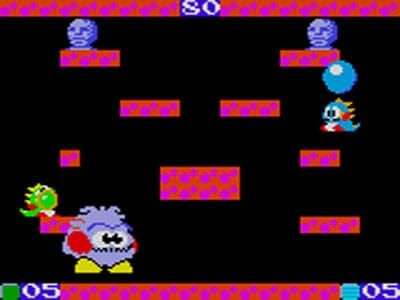 bubble bobble game gear gameplay