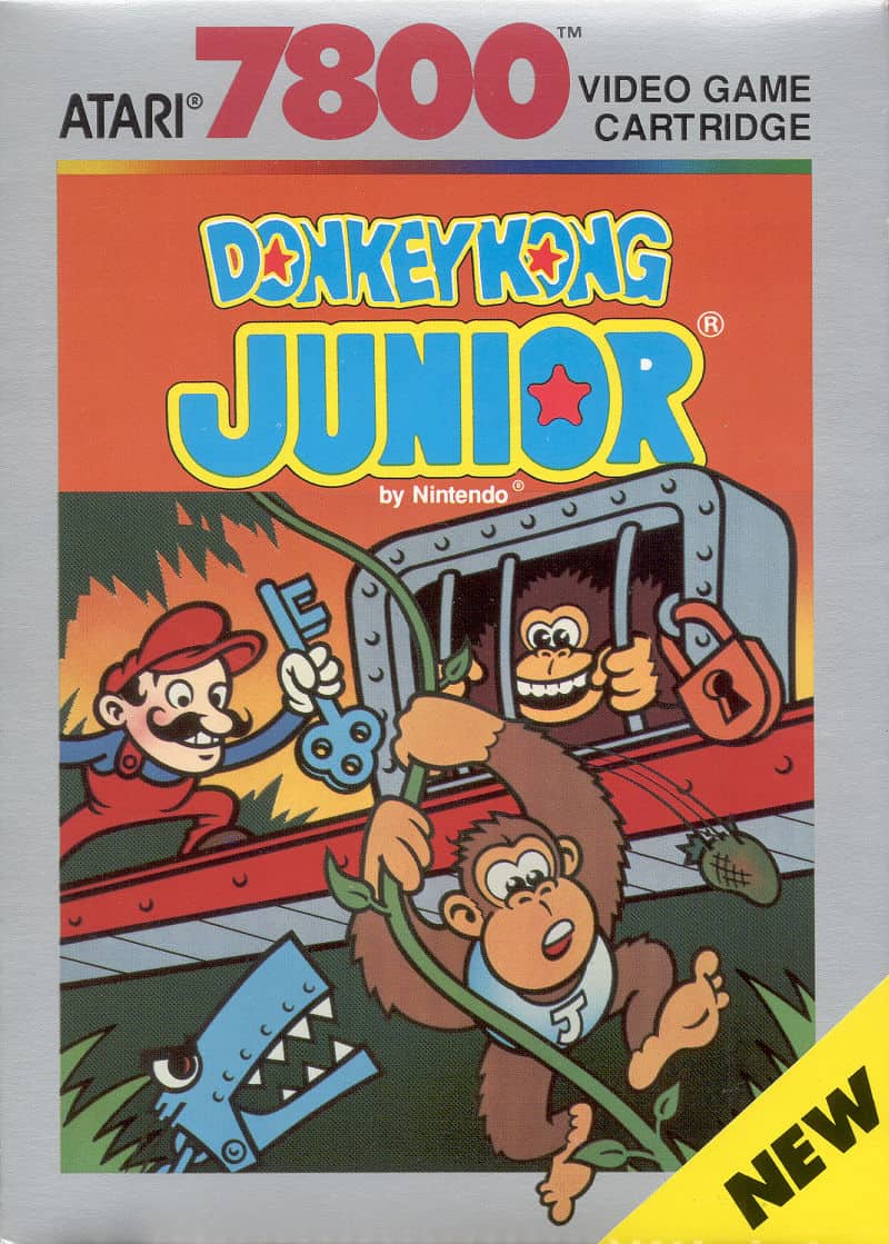 best Atari 7800 games - Donkey Kong Jr