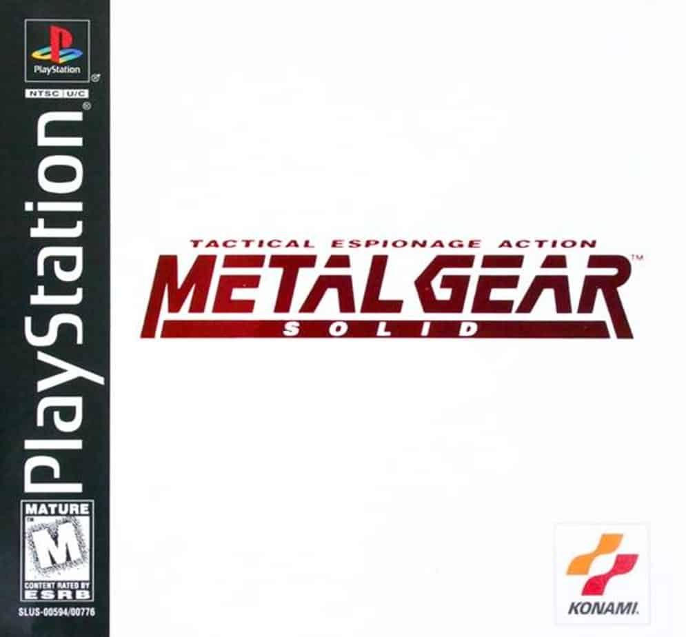 Best 90s Games - Metal Gear Solid