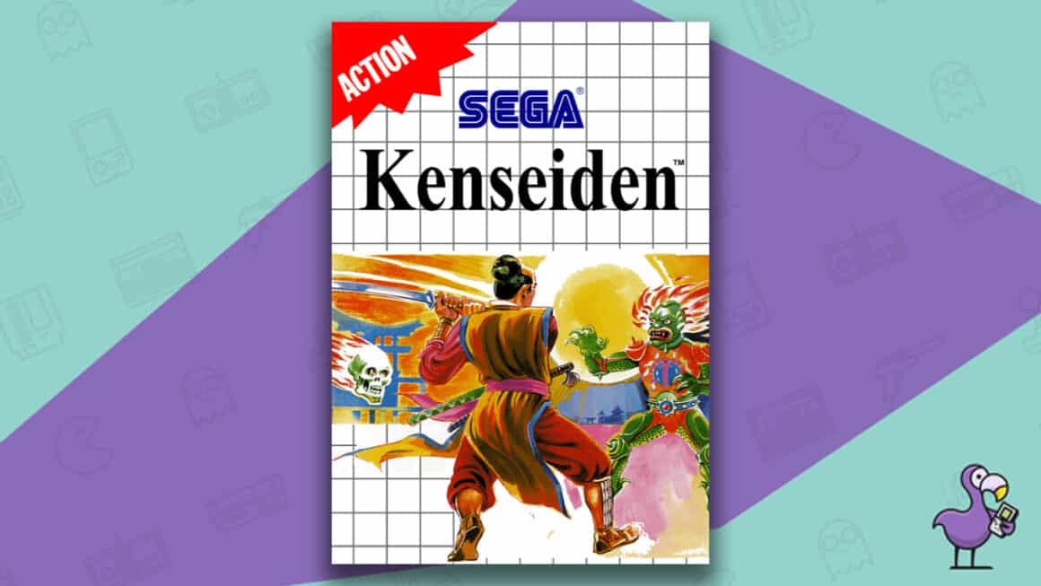 Best Master System Games - Kenseiden game case