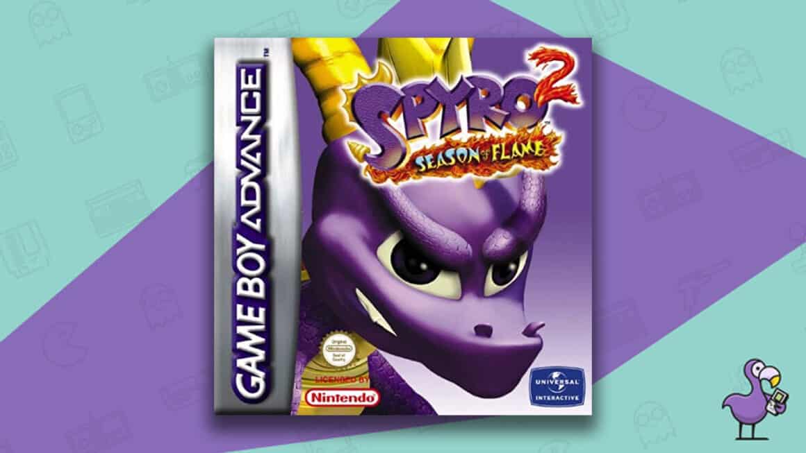 Best Spyro Games - Spyro 2: Season of Flame game case