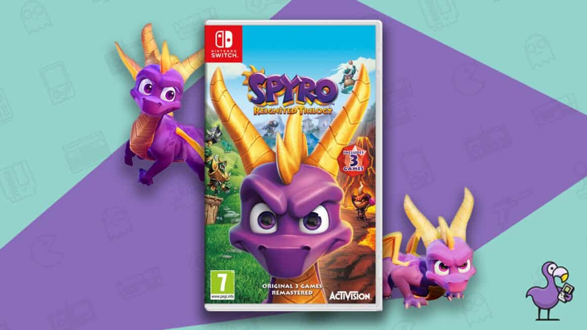 Best Spyro Games - Spyro Reignited Trilogy game case