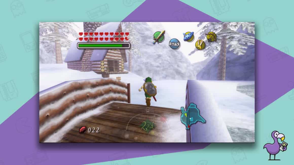 The Legend Of Zelda: Majora's Mask gameplay