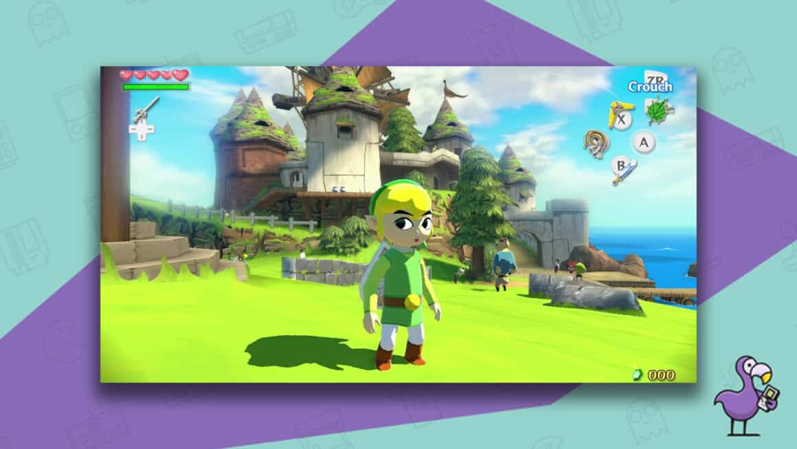The Legend Of Zelda: The Wind Waker gameplay
