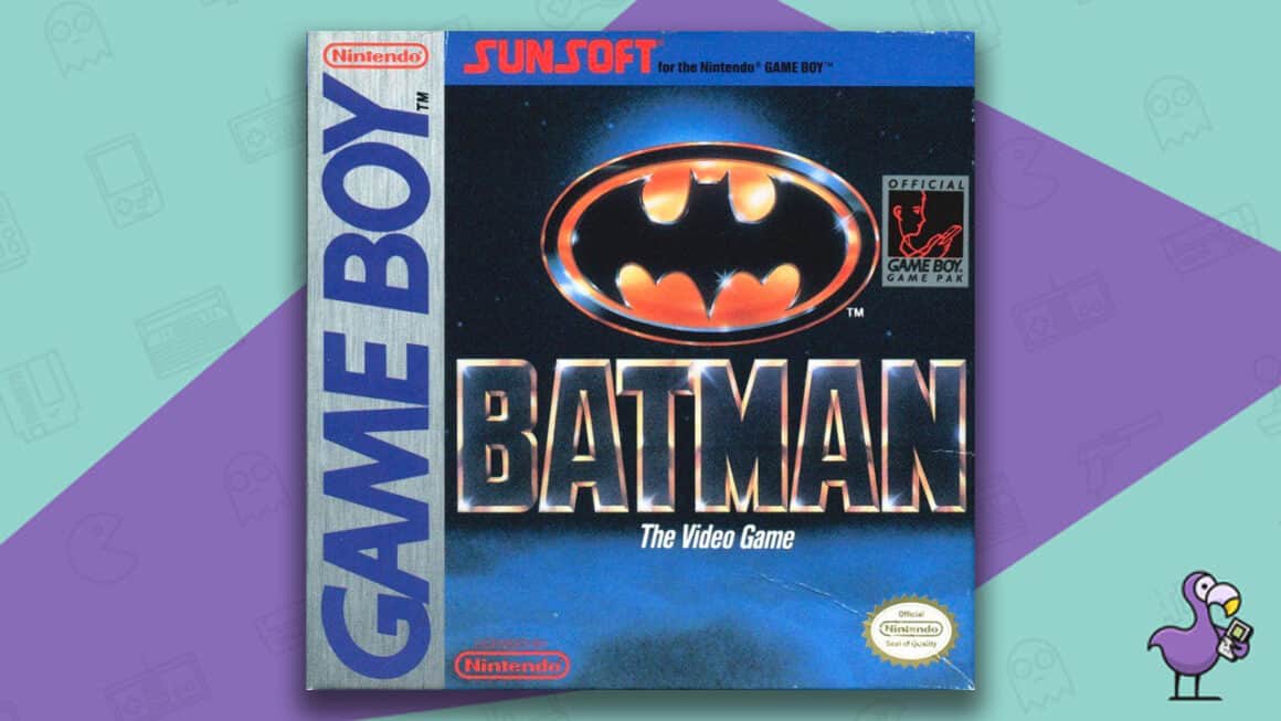 Best Gameboy Games - Batman: The Video Game game box cover art