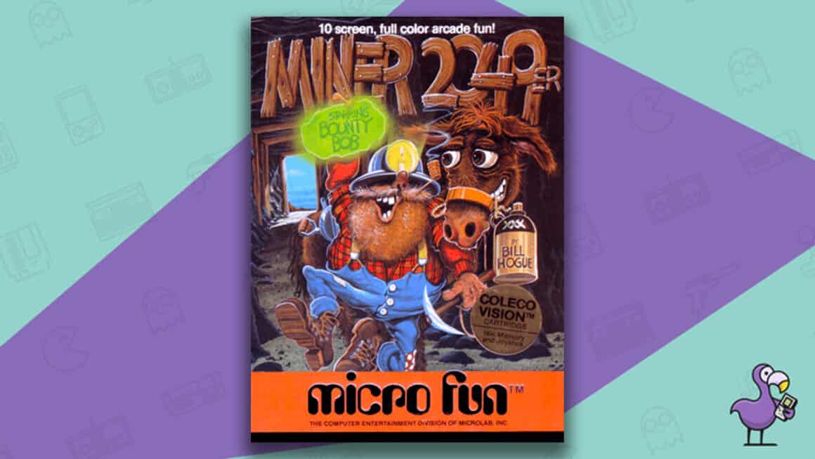 Best Colecovision Games - Miner 2049er game case cover art