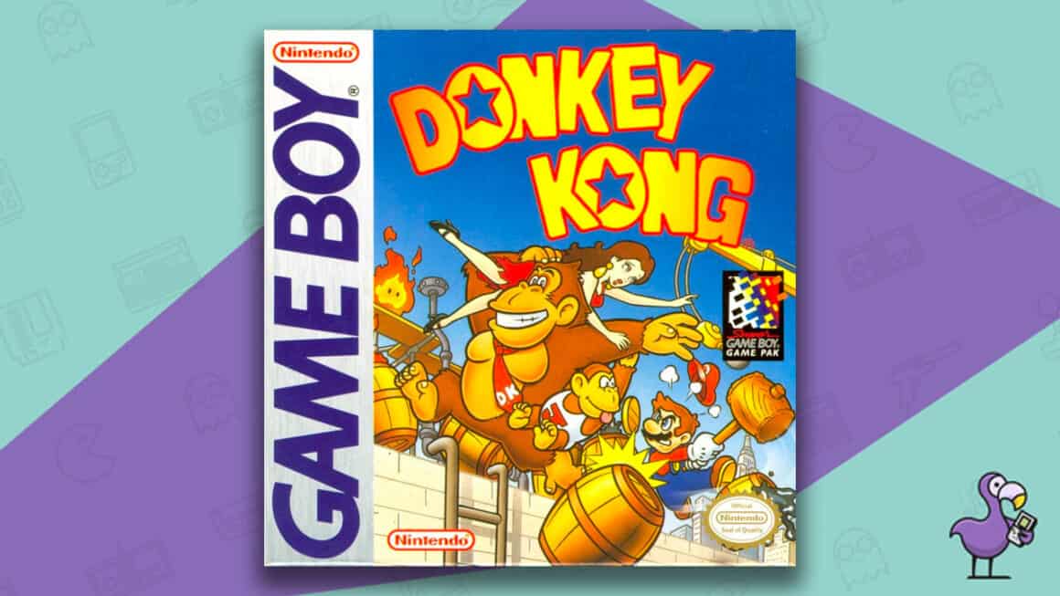 Best Donkey Kong games - Donkey Kong 94 game case cover art DMG