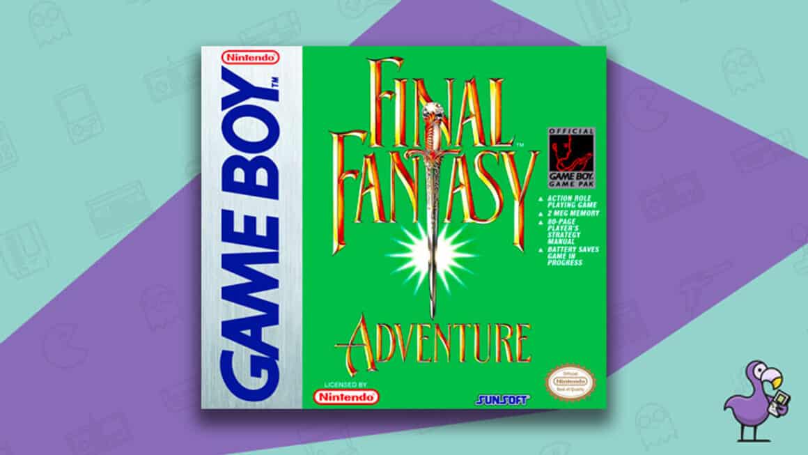 Best Gameboy Games - Final Fantasy Adventure Game Box