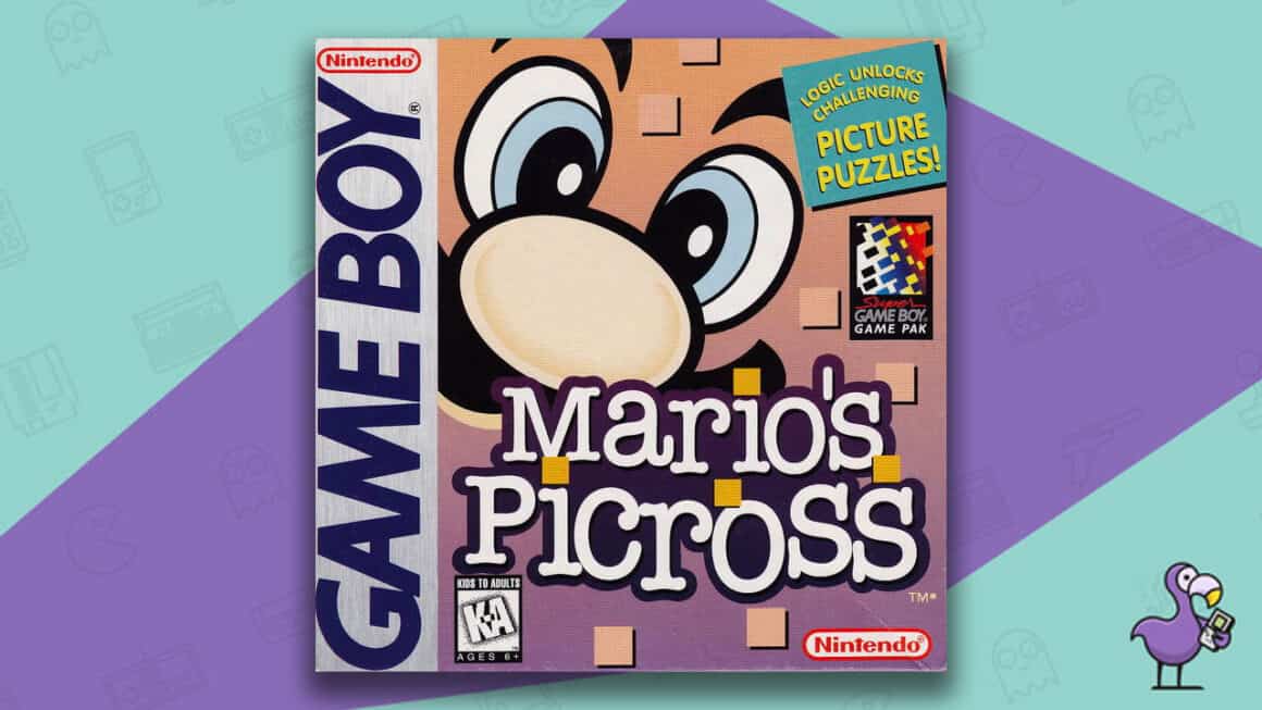 Best Gameboy Games - Mario's Picross game case cover