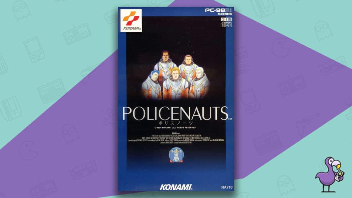 Policenauts Game Case Cover Art - Best PC 98 games