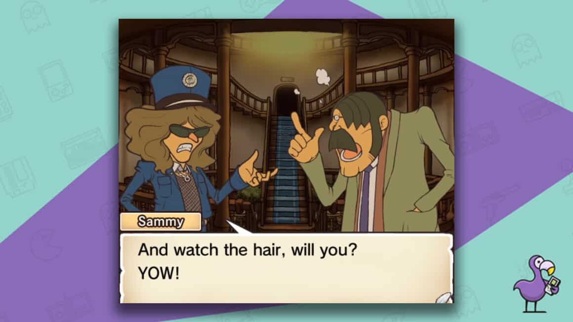 Professor Layton and the Diabolical Box gameplay