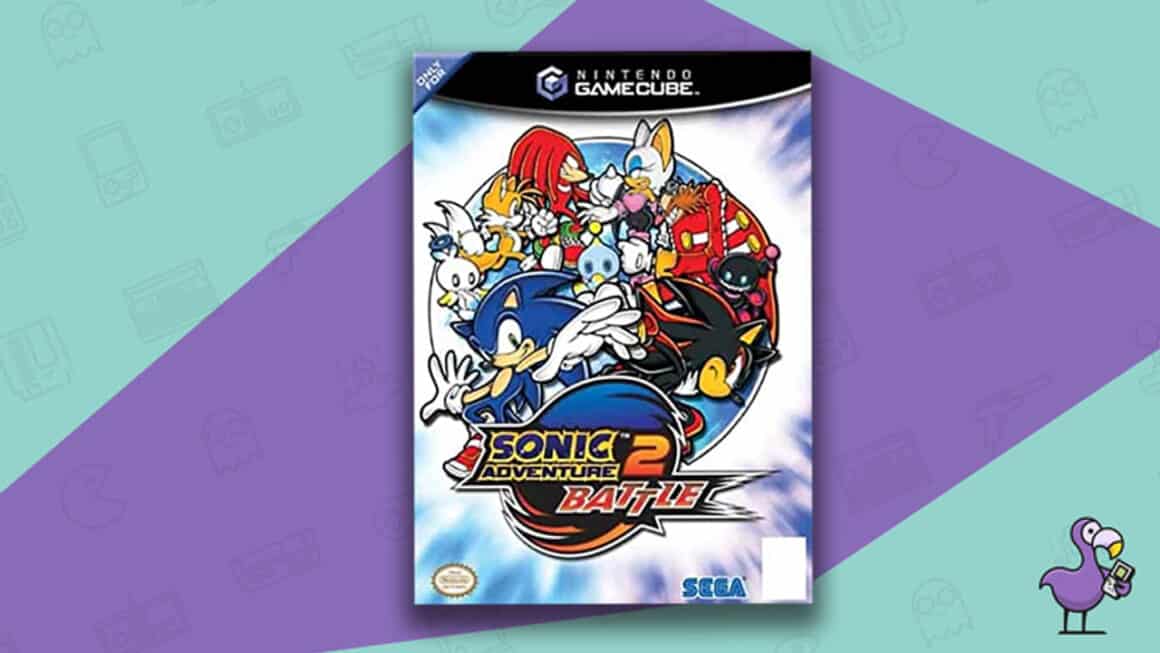 best multiplayer GameCube games - 
Sonic Adventure 2 Battle game case cover art