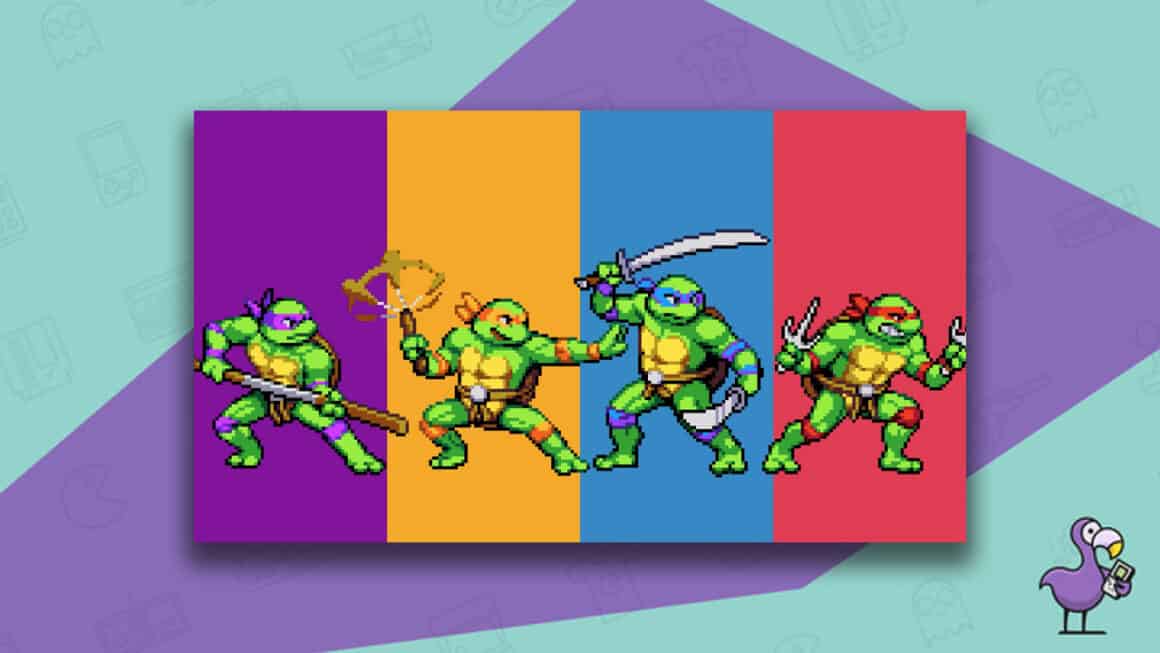 New Teenage Mutant Ninja Turtles game graphics