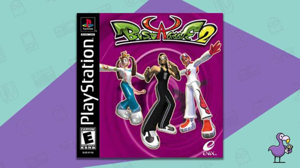 Rare PS1 Games - bust a groove 2 game case cover art