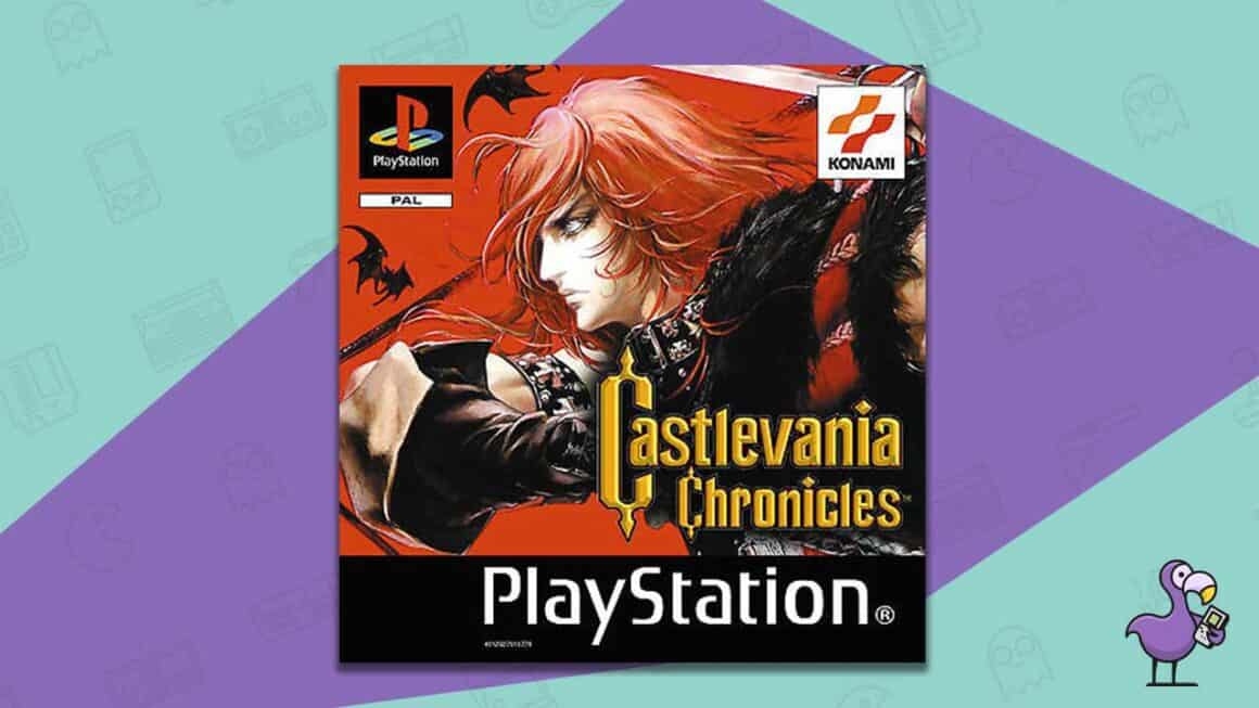 Rare PS1 Games - Castlevania Chronicles Game Case Cover Art
