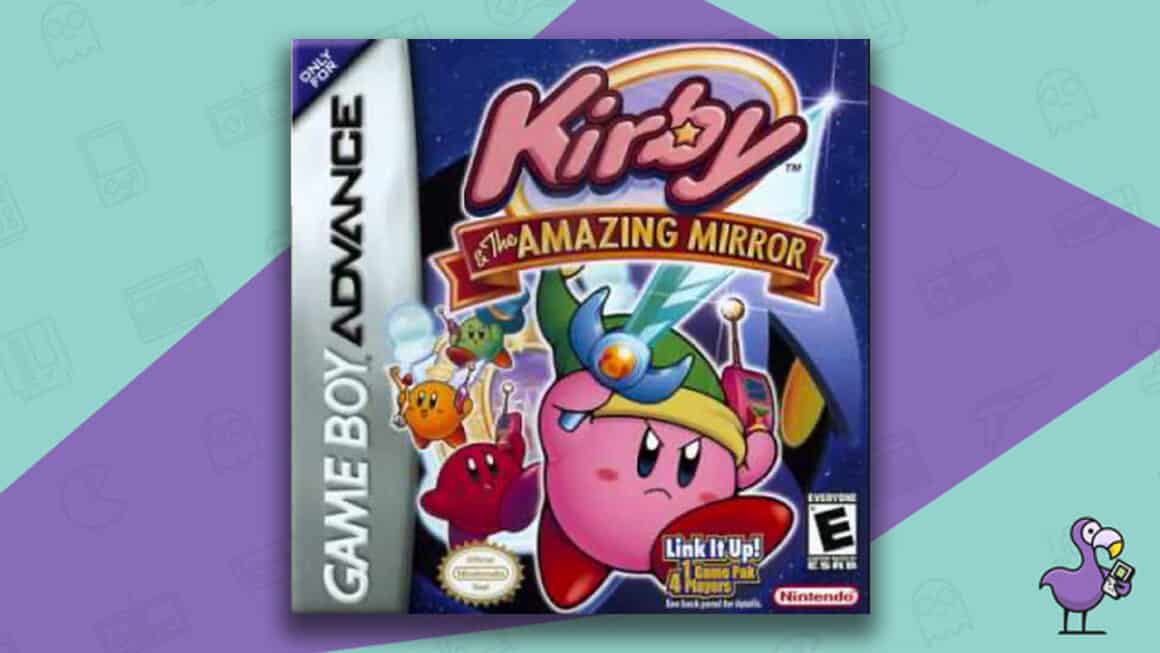 Best Kirby Games - Kirby and the Amazing Mirror game case Nintendo Game Boy Advance