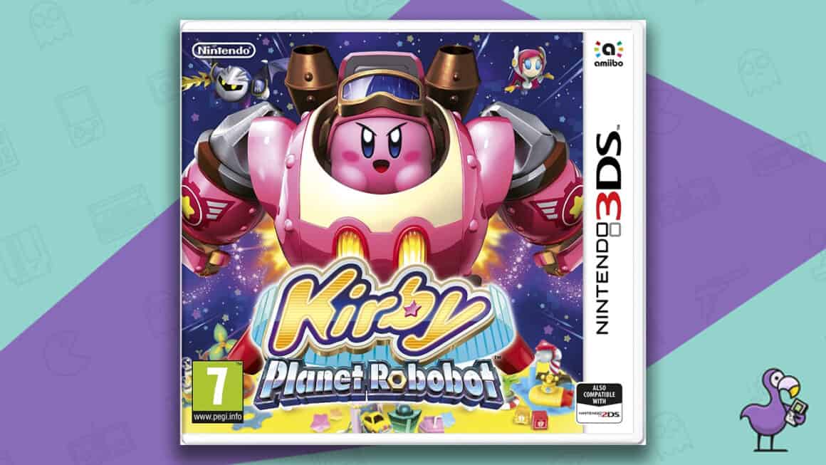 Best Kirby Games - Kirby Planet Robobot Nintendo 3DS game case