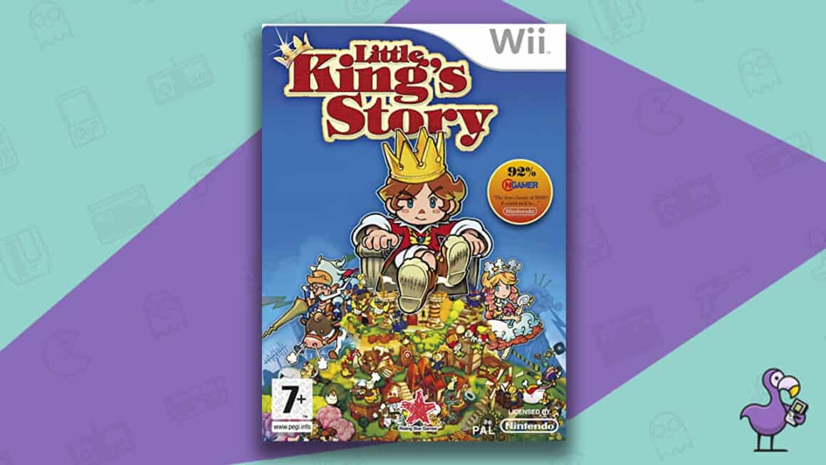 Best Nintendo Wii Games - Little King's Story Game Case