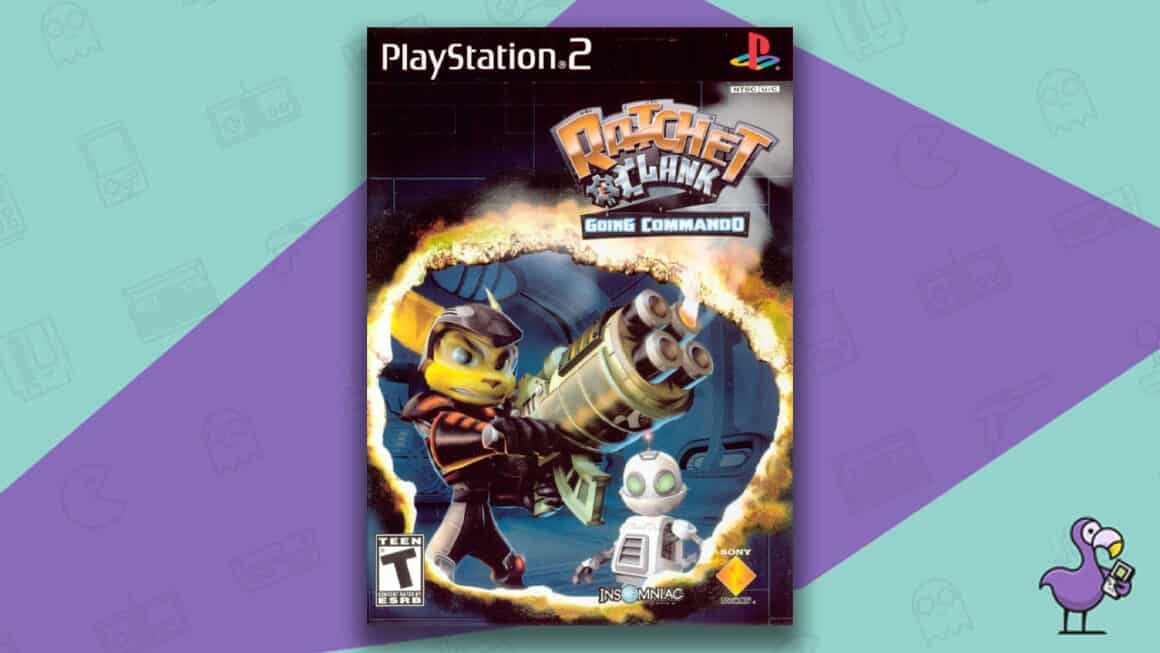 Best Ratchet & Clank Games - Ratchet & Clank: Going Commando PS2 Game Case