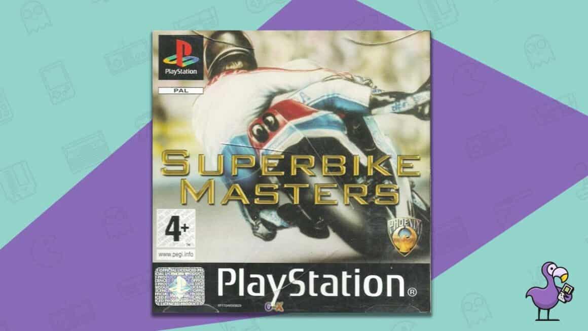 Rare PS1 Games - superbike masters ps1 game case cover art