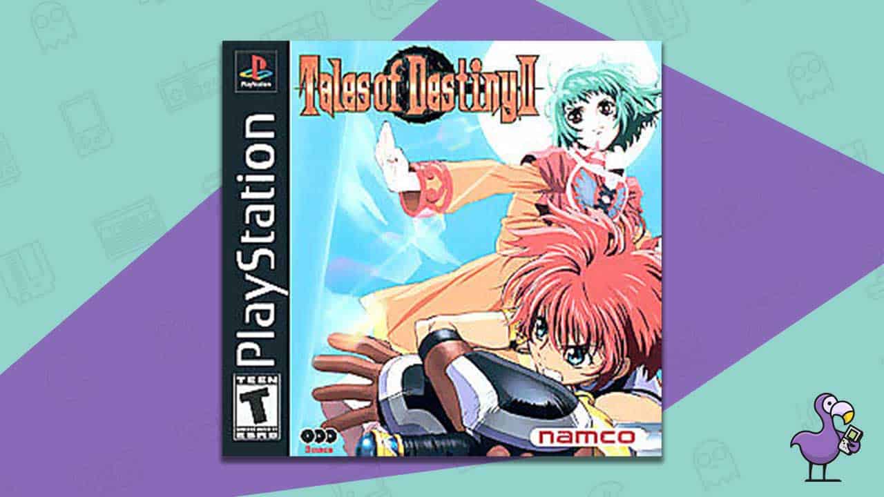 Rare PS1 Games - tales of destiny 2 ps1 game case cover art