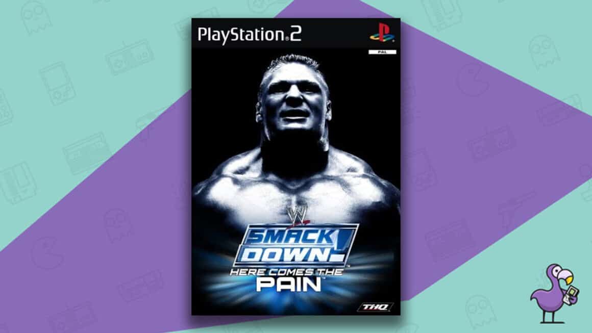 Best PS2 Games - WWE Smackdown! Here Comes The Pain game case cover art
