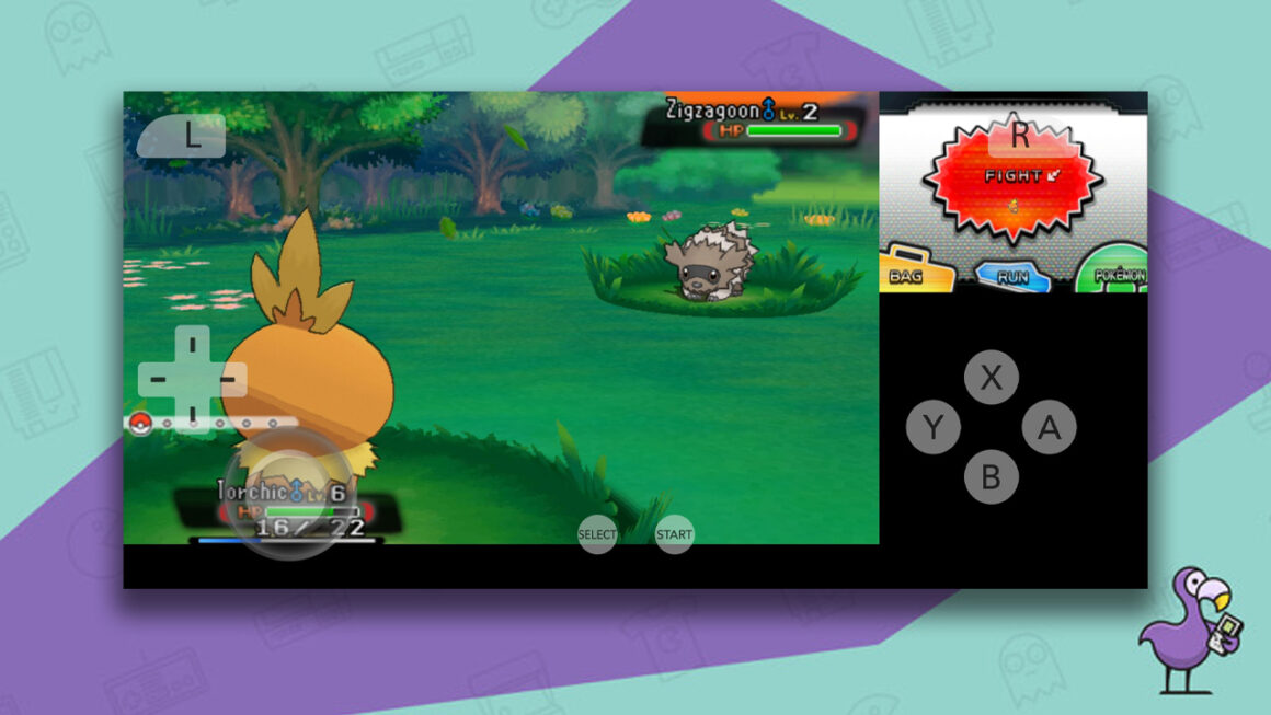 Best Nintendo DS Emulators - Citra screen showing Pokemon gameplay
