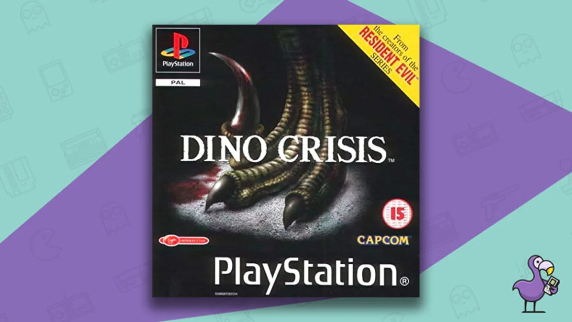 best dinosaur games - Dino crisis game case PS1