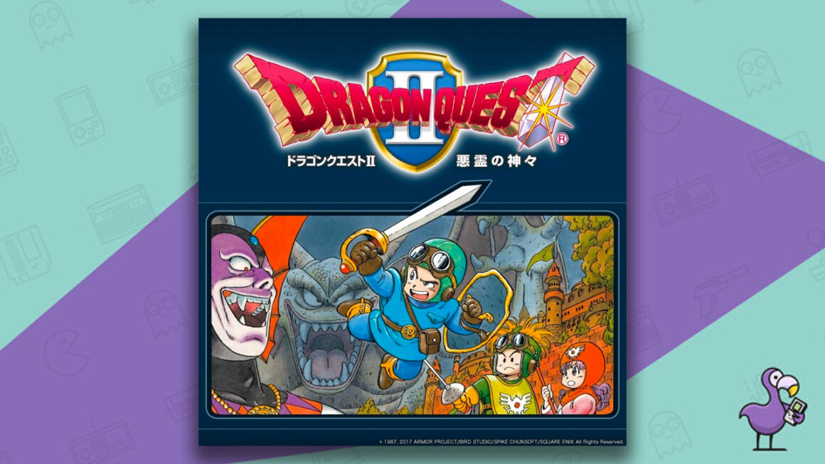 Best Dragon Quest Games - Dragon Quest II: Luminaries Of The Legendary Line Game Case