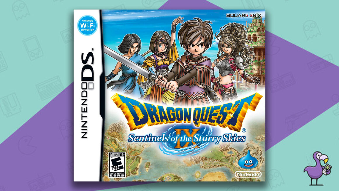Best Dragon Quest Games - Dragon Quest IX: Sentinels Of The Starry Skies Nintendo DS game case