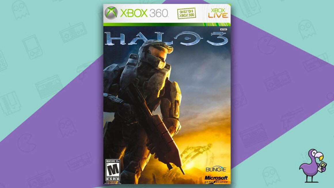 Best Selling Xbox 360 Games - Halo 3 Game Case Cover Art
