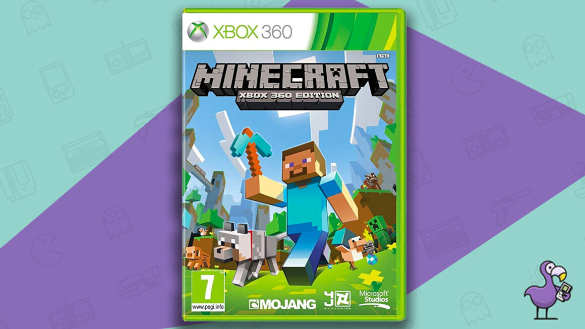 25 Most Popular Video Games Today - Minecraft Xbox 360 game case cover art