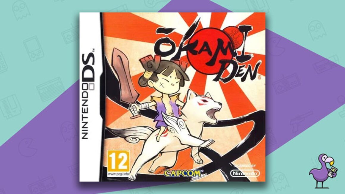 Best Nintendo DS Games - Okamiden game case cover art