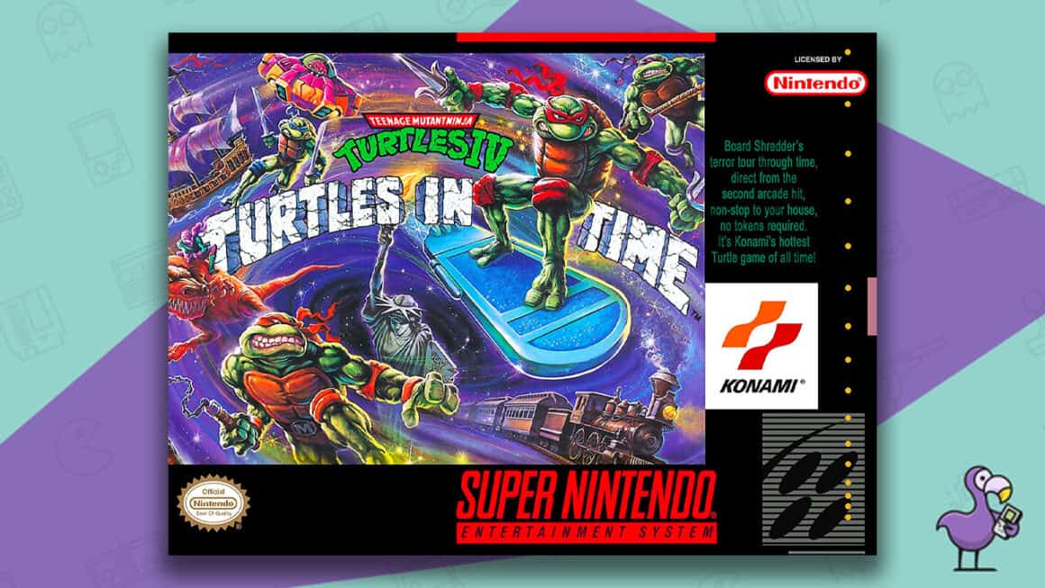 Best beat em up games - Teenage Mutant Ninja Turtles IV - Turtles In Time