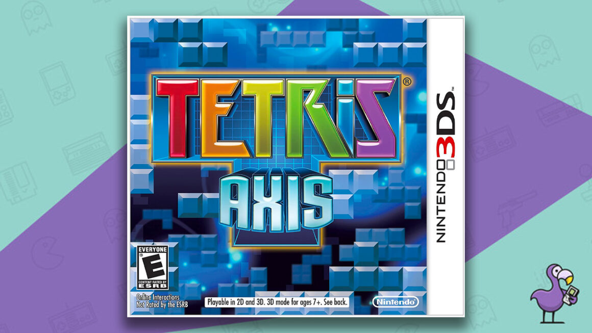Best Tetris Games - Tetris Axis Nintendo 3DS game case