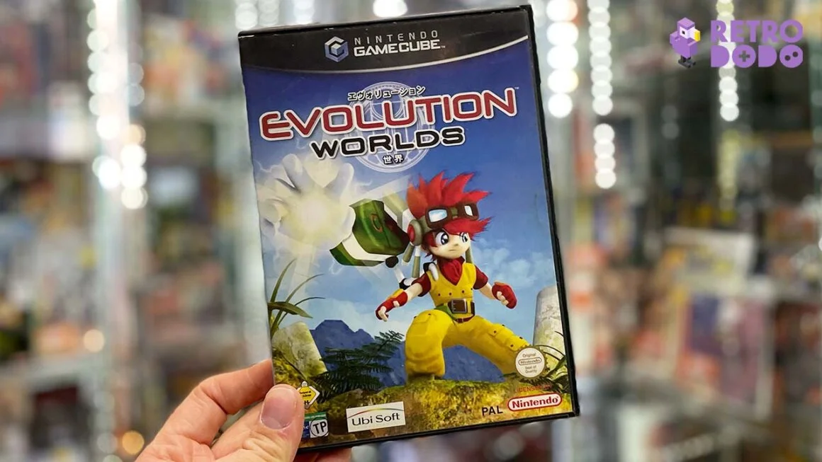 Game Case for Evolution Worlds for the Nintendo GameCube