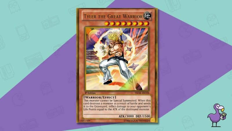 Tyler the great warrior - rare yu-gi-oh cards