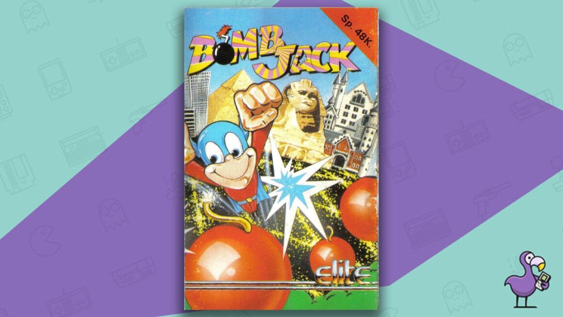 Best ZX Spectrum Games - Bomb Jack game case cover art