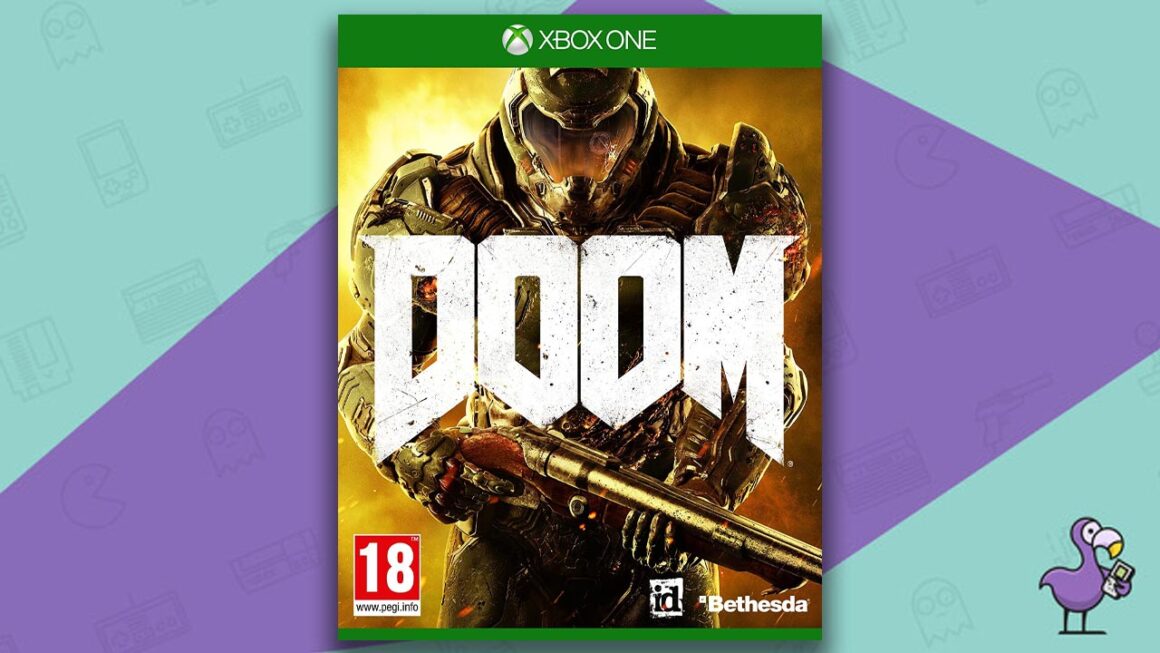 Best Doom Games - Doom (2016) Xbox One Game Case